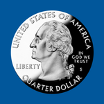 Quarter Coin Collection icon