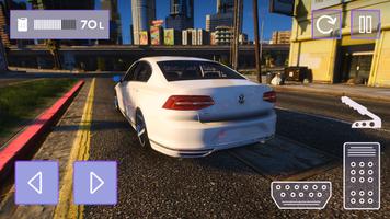 Car VW Passat: Real Parking captura de pantalla 2