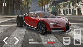 Drive Bugatti Chiron Car Sim captura de pantalla 3