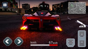 Sport Ferrari Driving Car Race الملصق