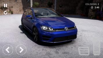 Golf GTI Fast Car City Driver Poster