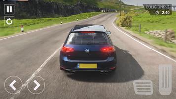 Golf GTI Fast Car City Driver captura de pantalla 1