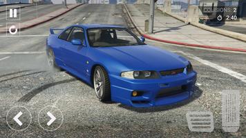 Skyline GTR Drift Simulator الملصق