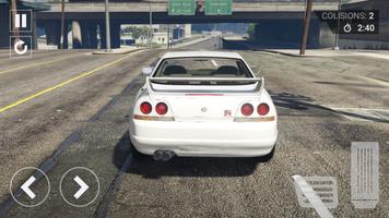 Skyline GTR Drift Simulator تصوير الشاشة 2