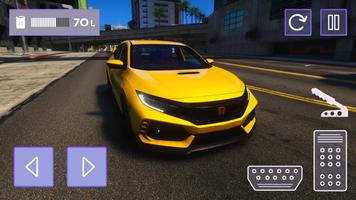 Car Game Honda Civic JDM Drift تصوير الشاشة 1