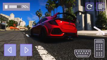 Car Game Honda Civic JDM Drift تصوير الشاشة 2