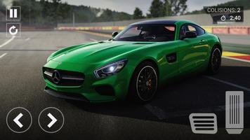 Drift Mercedes GT Simulator Affiche