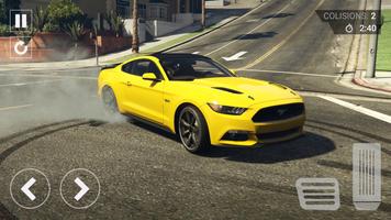 Mustang Muscle Car الملصق