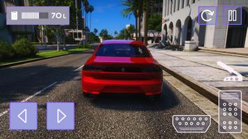 Car Peugeot 508: Drive & Drift الملصق