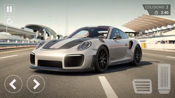 Poster Real 911 Porsche Car Driving