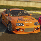 Fun Car Racing Supra Simulator icono