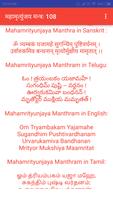 MahaMrityunjaya Mantra 108 Audio capture d'écran 2