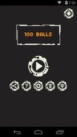 100 balls پوسٹر