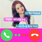 Black Pink Chat & Call : Just Prank Games-icoon