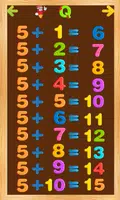 Addition Tables & Exercises Poster