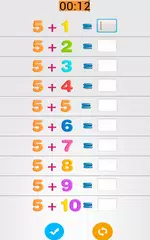 Addition Tables & Exercises APK Herunterladen