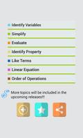 Algebra Basics Cartaz