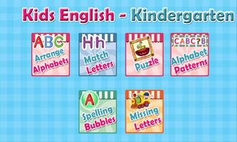 Kids English - Kindergarten Affiche