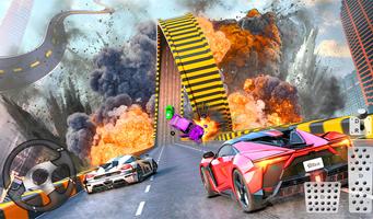 GT Mega Ramp: Car Stunt Race Affiche