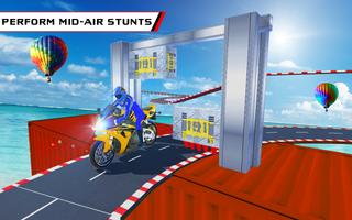 Bike Stunt 3D Stunt Bike Race Ekran Görüntüsü 1