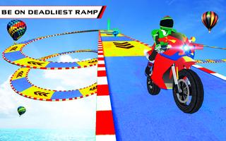 Bike Stunt 3D Stunt Bike Race скриншот 2