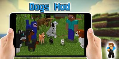 Dog Mod for Minecraft PE poster