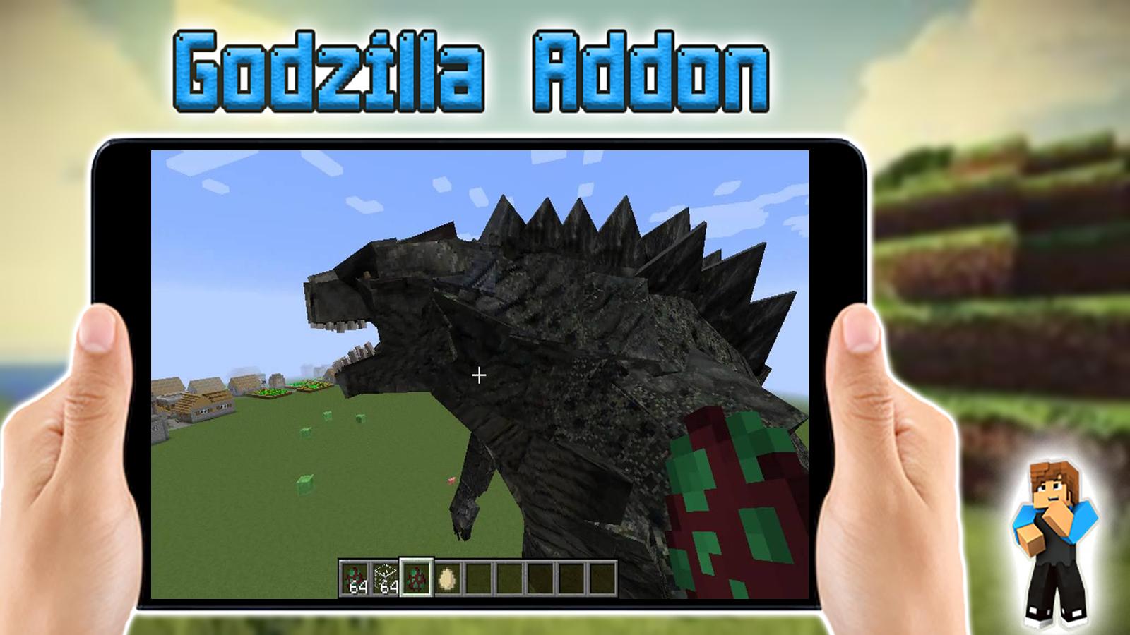 Android 用の Godzilla Mod For Minecraft Pe Apk をダウンロード