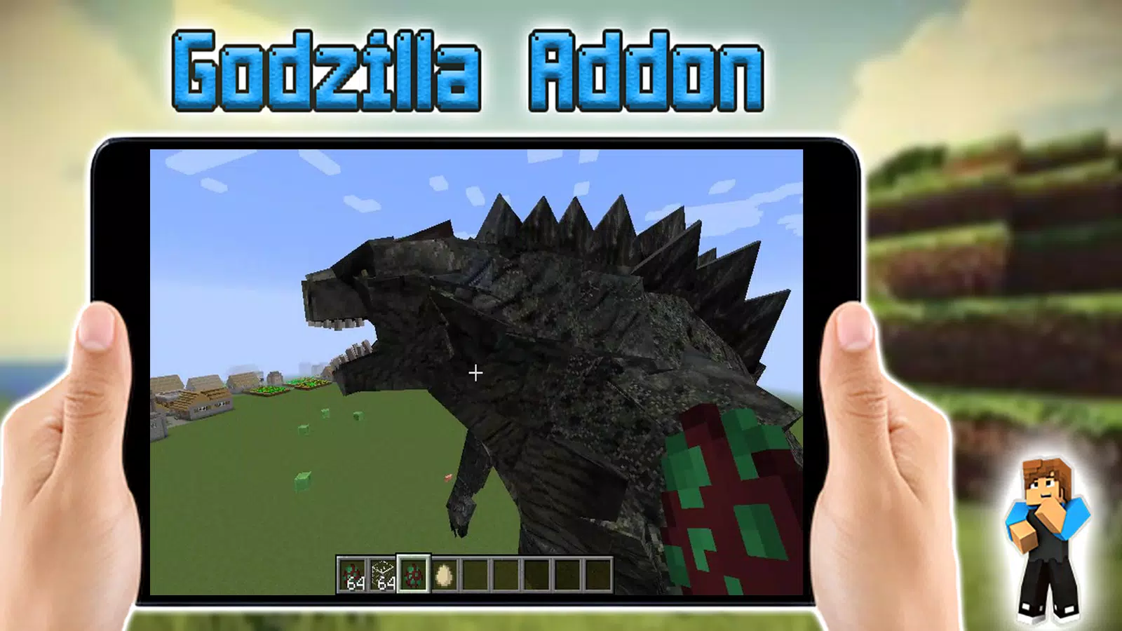 Godzilla Mod For Minecraft Pe For Android Apk Download