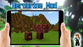 Herobrine Mod for Minecraft Po capture d'écran 3