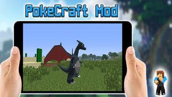 PokeCraft Mod for Minecraft PE Affiche