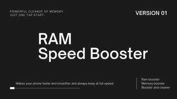 RAM Speed Booster Cartaz