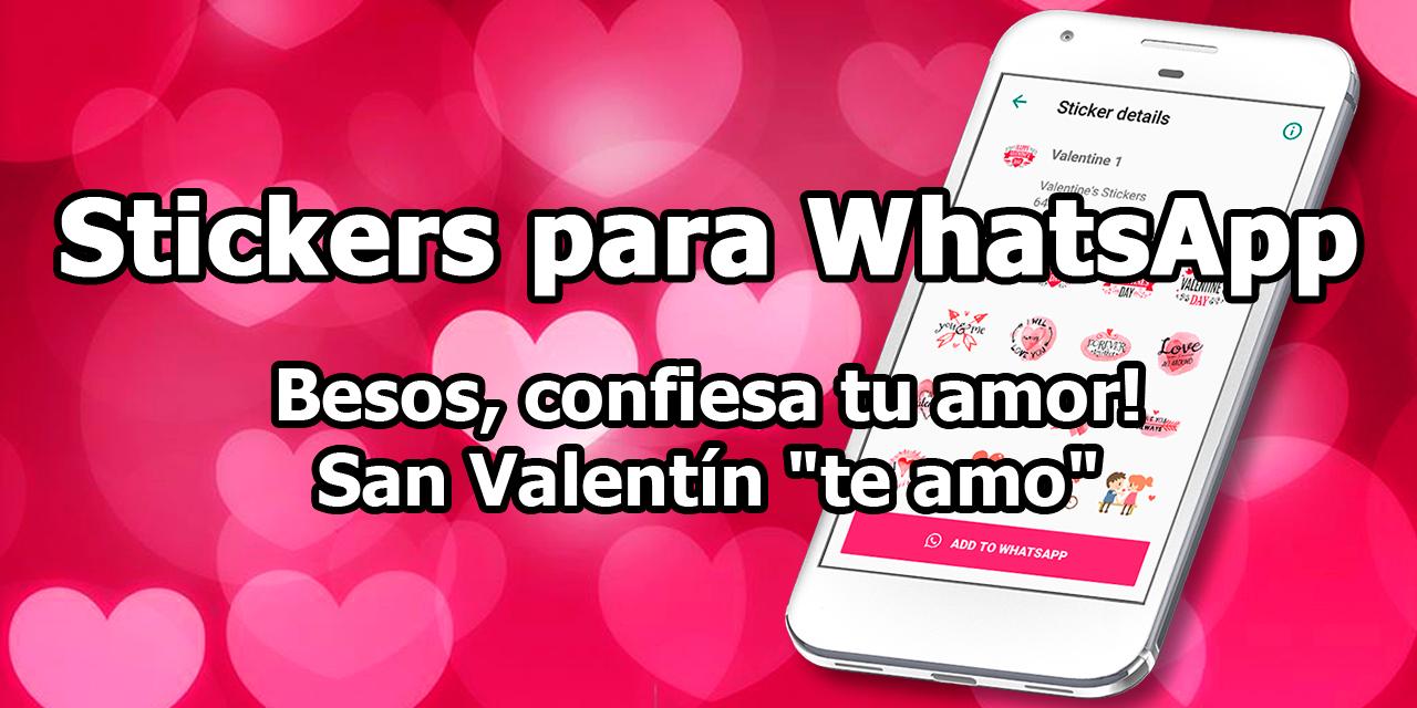 Pegatinas Del Da De San Valentn Para Whatsapp For Android Apk