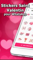 Autocollants Saint Valentin pour WhatsApp Affiche