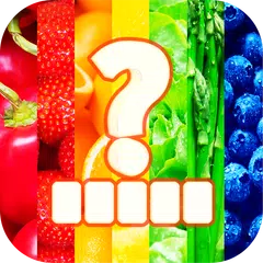 Guess the Fruits & Vegetables: fruit app, pic quiz APK 下載