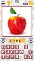 Guess the Fruits & Vegetables: fruit app, pic quiz poster
