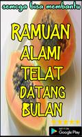 Ramuan Alami Telat Datang Bulan تصوير الشاشة 1