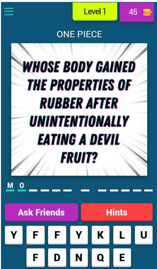 Anime Trivia Quiz APK للاندرويد تنزيل Anime Trivia Quiz APK للاندرويد تنزيل