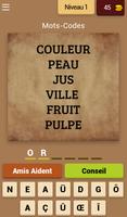 6 indices 1 mot : Mots-Codes Plakat