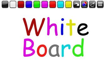 White Board Affiche