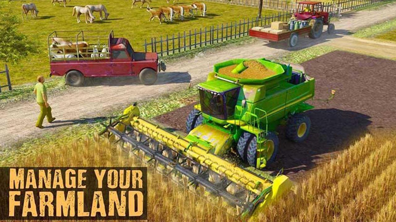 New Ranch Simulator Mobile Farming Helper 2021 APK برای دانلود اندروید