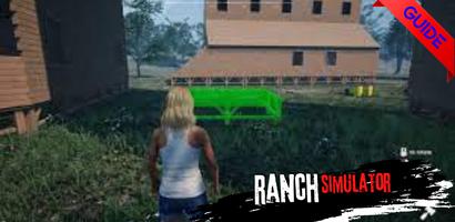 guide app for ranch simulator Plakat