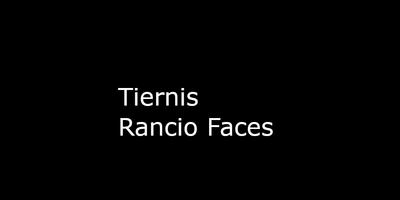 tiernis faces Affiche