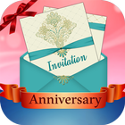 Anniversary Invitation Card Maker icône