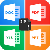 Document Reader-Zip Unzip icône