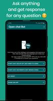 Open Chat bot,Chat AI No login Cartaz