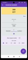 Random Number Generator screenshot 1