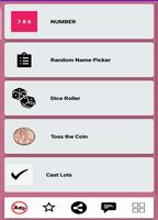 Random Number Generator- Pro Poster