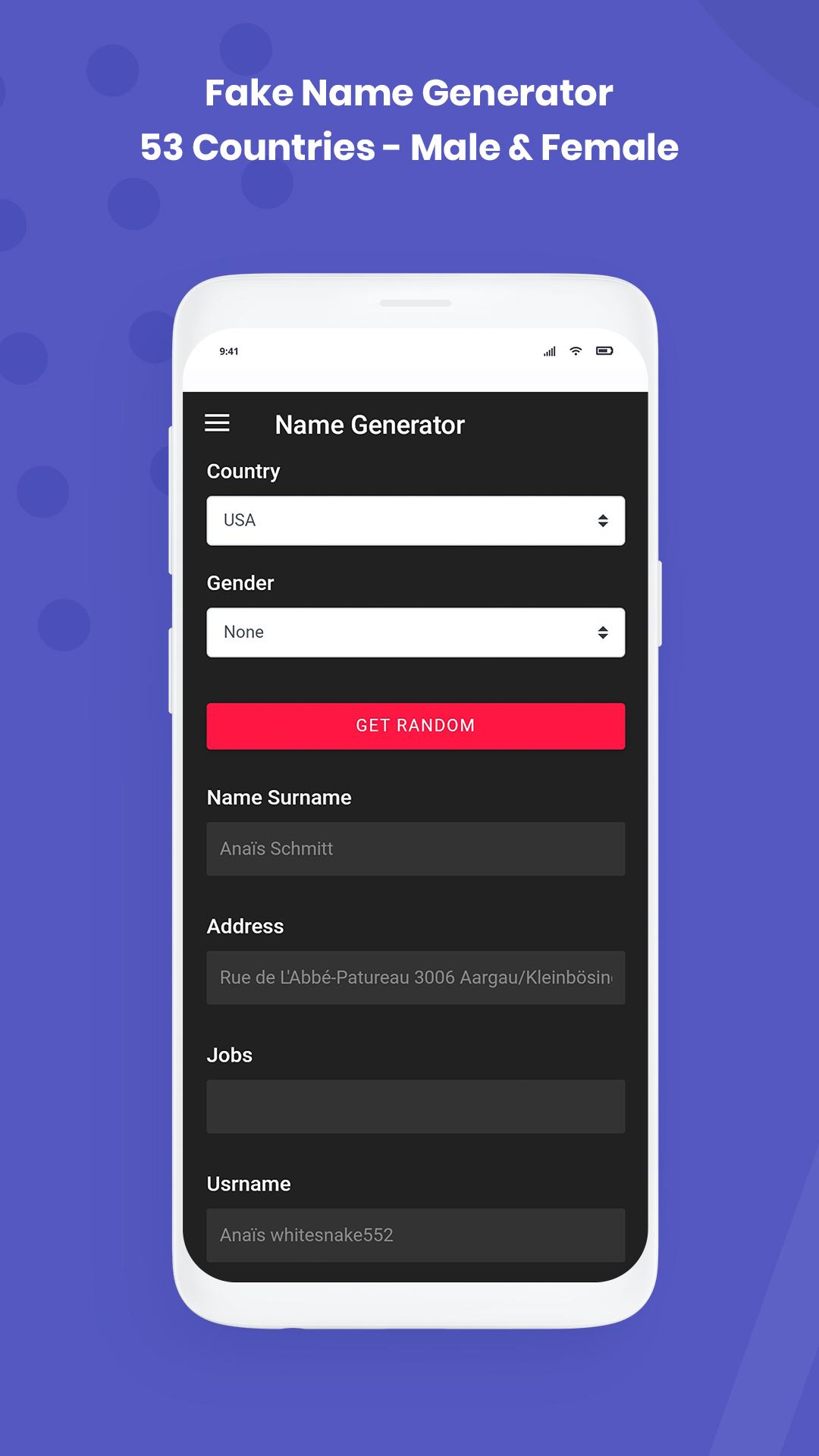 Random Name Generator All Languages Bio Age Job For Android Apk Download Random Name Generator All Languages Bio Age Job For Android Apk Download