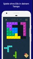 Fantastisches Blockpuzzlespiel Plakat