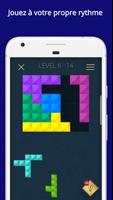 Jeu addictif de Block Puzzle Affiche